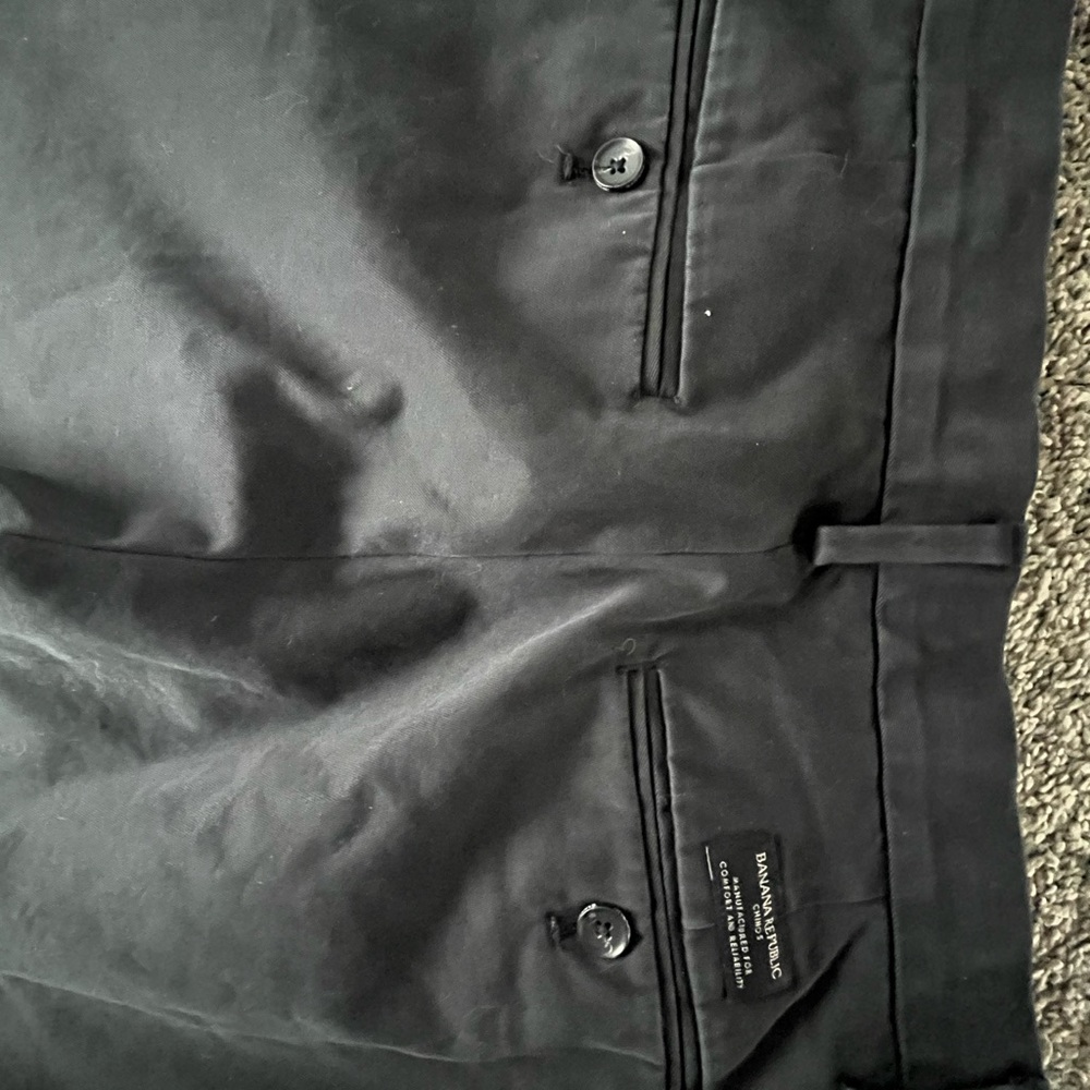 Banana Republic Black Men's Pants